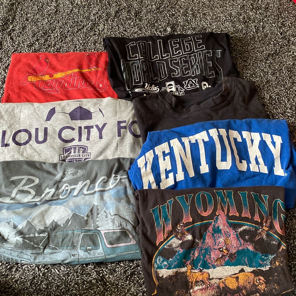 Bundle of shirts